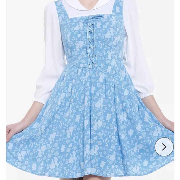 Disney Beauty And The Beast Belle Village Dress - Picture 1 of 5